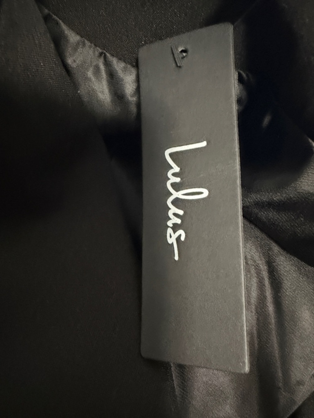 Lulu's Black Double-Breasted Pearl-Button Blazer Dress - Picture 9 of 9